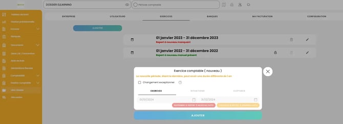 08 - Comment gérer les exercices comptables - 1